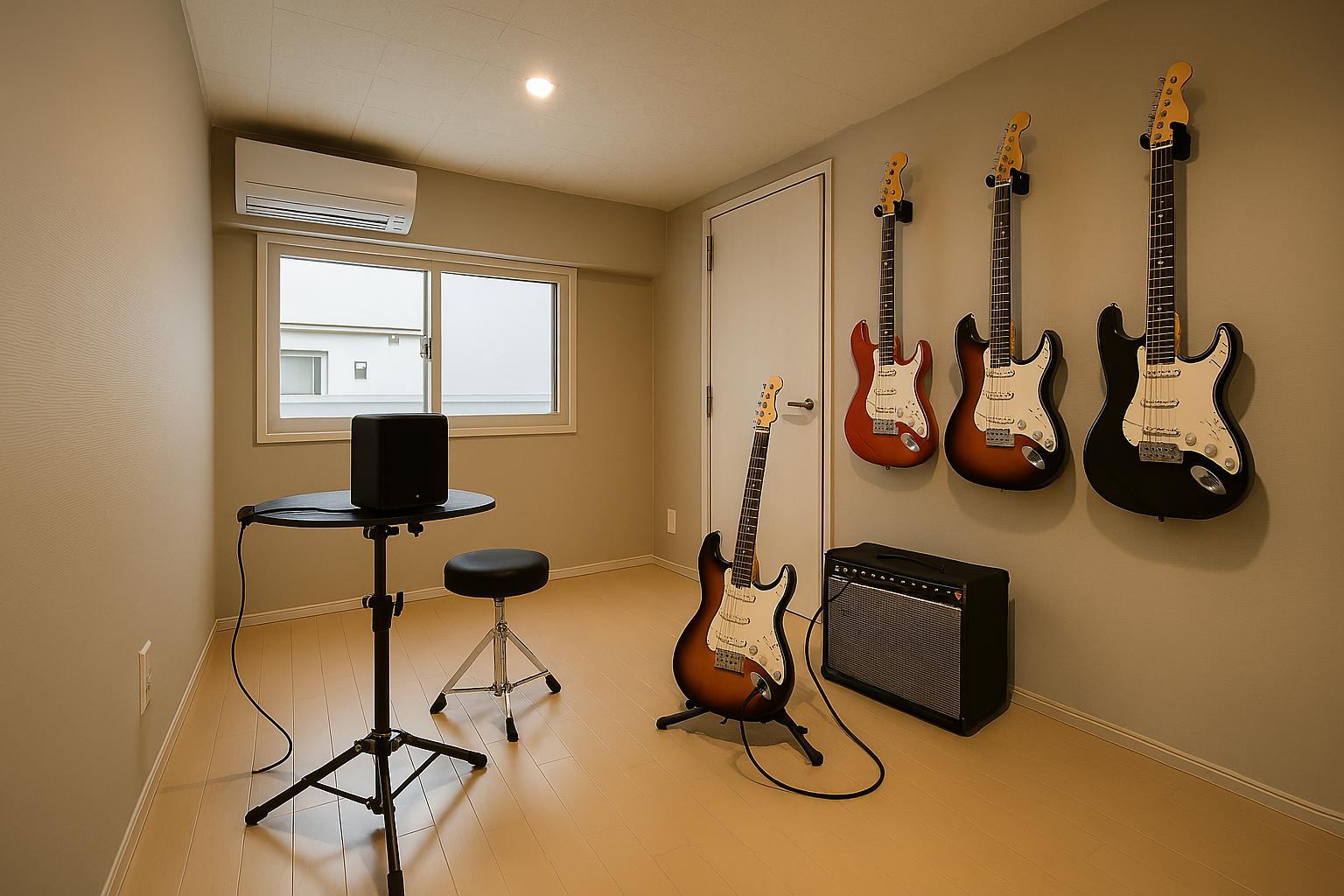 防音室のある部屋